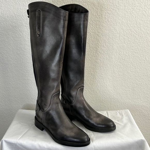 Emanuele Crasto Shoes - Emanuele Crasto Riding Boots Grey/beige